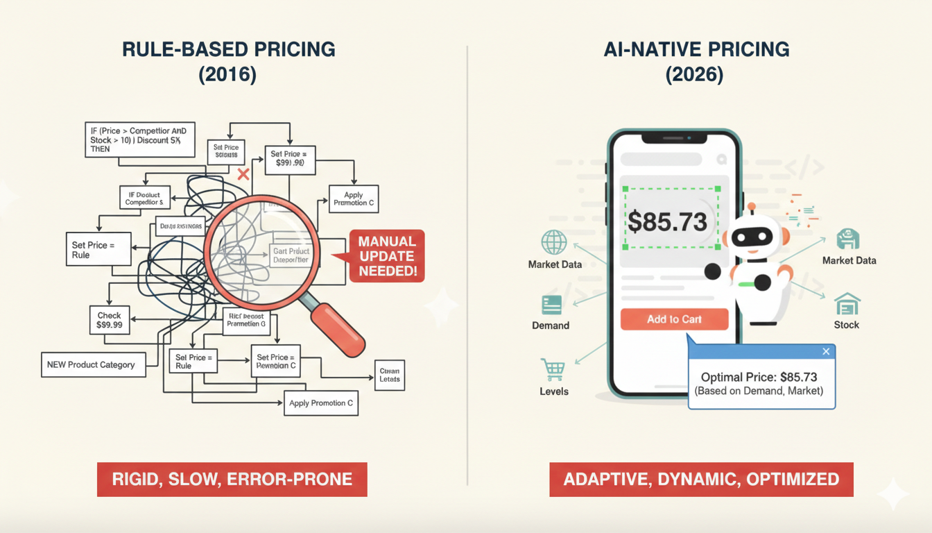 The AI-Native Pricing Revolution: Moving Beyond Rule-Based Retail
